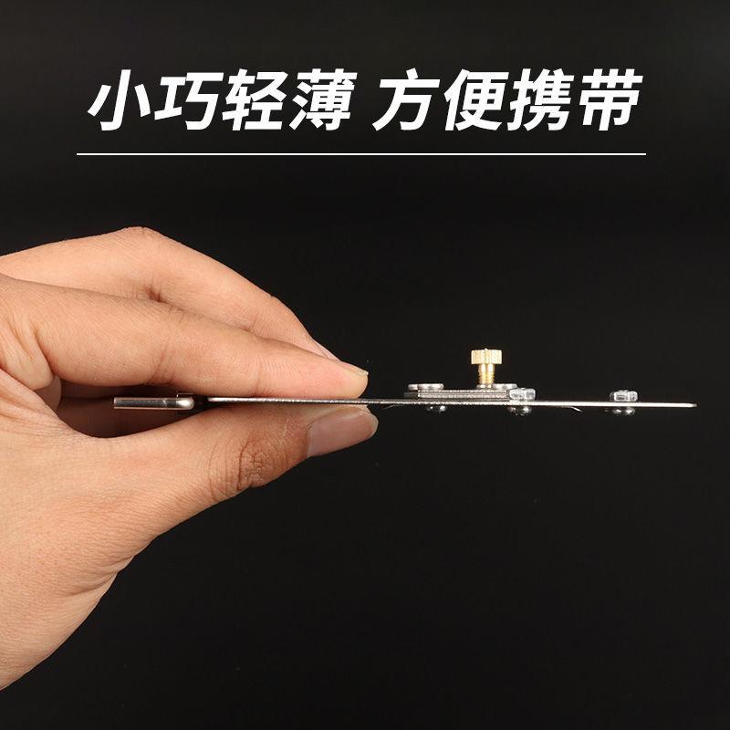 新款直销鱼钩绑钩器绑钓器手动绑钓鱼钩器绑快速拴钩子线双钩工具