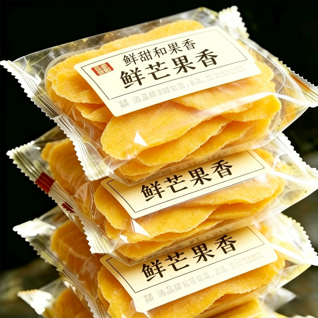 海南特产芒果干无糖添加袋装厚切果干儿童孕妇解馋零食官方旗舰店