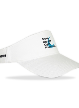 HUMANUNIFORM尤尼馥指定合作店铺 徽标剌绣高尔夫遮阳帽Golf