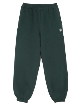 HUMANUNIFORM尤尼馥指定合作店铺 TPU徽标弹性脚口运动裤 绿