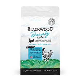 【全猫鸡肉】BLACKWOOD珀萃低温慢煮鸡肉营养高蛋白美毛全猫粮
