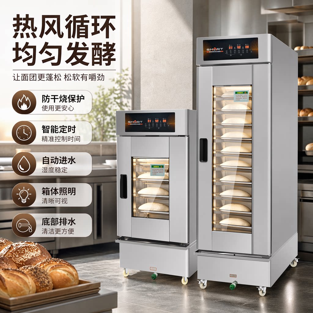 品升发酵箱商用烘焙面包恒温包子馒头全自动发酵柜小型酸奶醒发箱