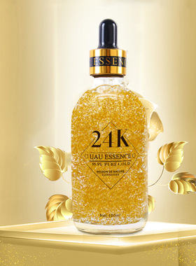 一般贸易 泰国正品UAU24k金箔精华液保湿滋润提拉紧致修护100g