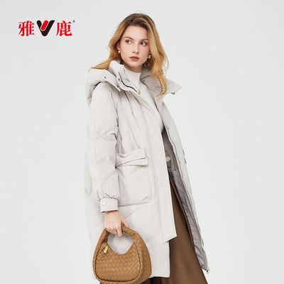 2025冬季新款中长反季羽绒服
