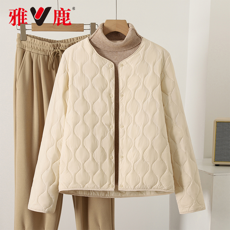 2024新款冬季圆领羽绒服休闲时尚外套YD501Z02190