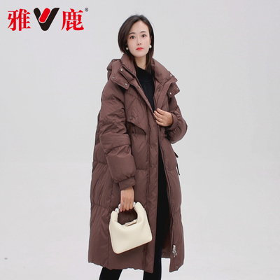 雅鹿2025新款冬季加厚羽绒服