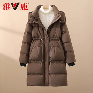 女款 2025冬季 加厚时尚 正品 羽绒服休闲显瘦连帽YJ601X1675T 新款