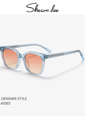 Shawnlee街拍潮人日落色墨镜