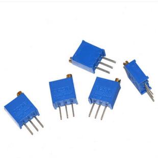 精密多圈微调电位器3296W-1-200LF 3296W 20R 欧姆 顶调