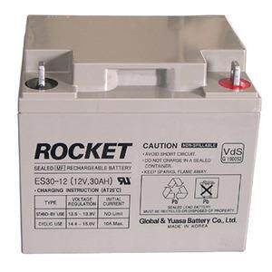 原装ROCKET ES30-12 12V30AH电动工具 老人车 电动轮椅车用蓄电池
