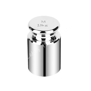 2500g钢镀铬 2.5kg校准天平电子秤法码 高精度M1级标准小砝码 套装