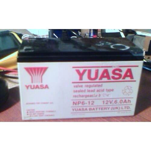 现货YUASA汤浅NP6-12 12V6AH船舶设备/UPS电源/照明电源用蓄电池