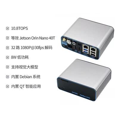 Sipeed M4N Dock 爱芯派Pro 40T 32路 8K H265 AIBOX 边缘计算NV