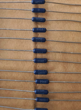 60.4K深蓝色1/4W 进口DALE发烧0.1%精度精密金属膜电阻可代60K61K