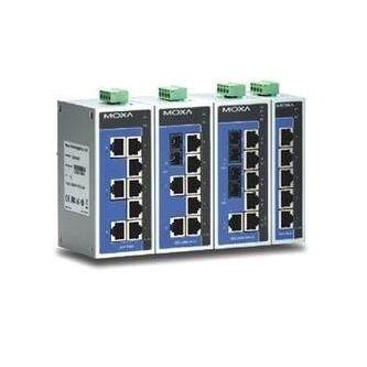 MOXA EDS-205A 双电源 入门级交换机 五口非网管型摩莎
