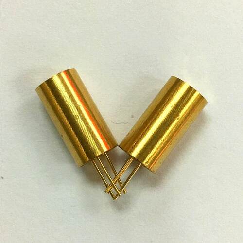6mm 工业级激光模组 红光点状 内调3脚 激光管 镭射头 650nm 5mw