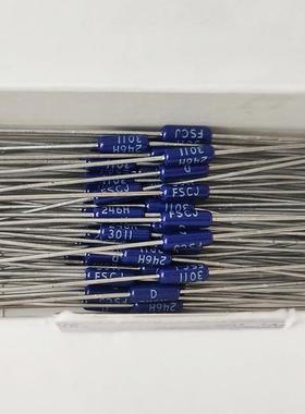 3.01K深蓝色1/4W 进口DALE达尼发烧1%高精度精密金属膜电阻可代3K