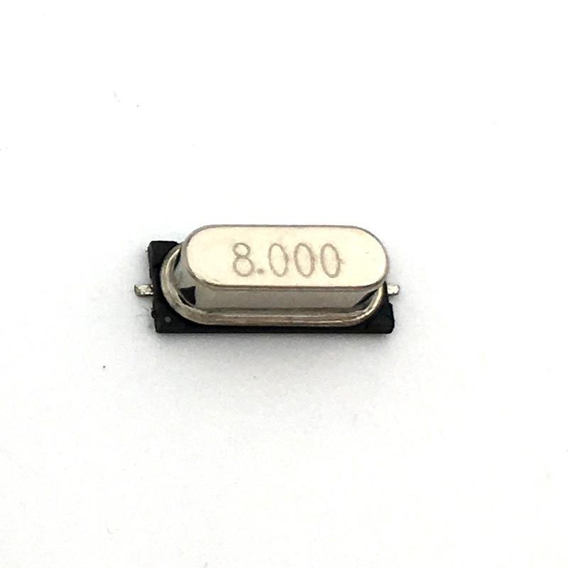 无源晶振 贴片晶振8M 石英谐振器 HC-49SMD 8MHz 8.000mhz 20只