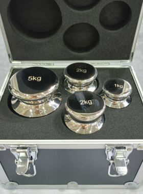 M1/F2级不锈钢砝码套装1mg-100g200g500g1kg2kg5kg10kg20公斤法码