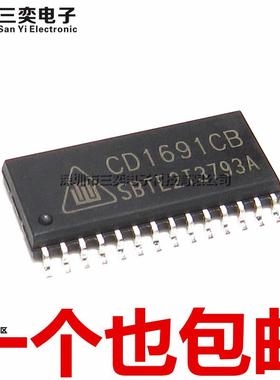 原装正品 CD1691CB 单片FM/AM调频调幅收音机芯片 SOP28贴片 集成