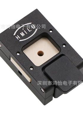 厂家LGA33-0.65（7x7)合金翻盖探针测试座厂家设计老化夹具插座