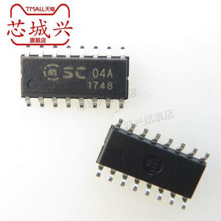 全新原装正品 SC04A SOP-16 带自校正 4通道高性能触摸芯片