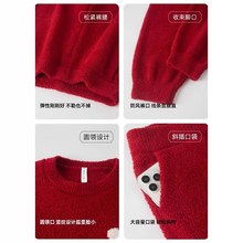 2025蛇年本命年红色睡衣服男女士秋冬礼物礼盒女装时尚珊瑚绒套装