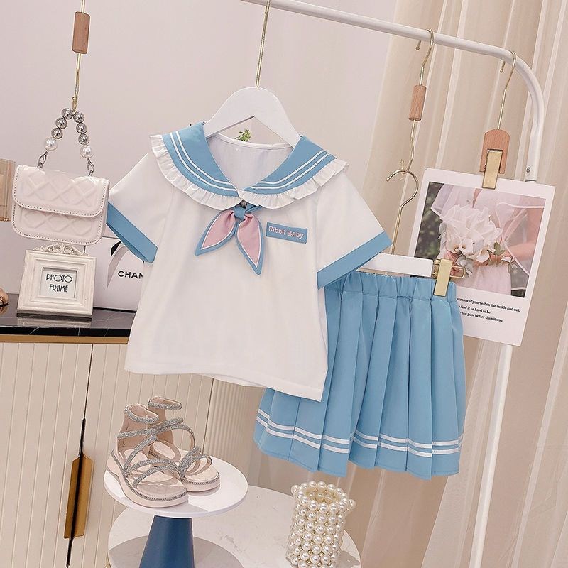 六一儿童节表演服女童公主裙幼儿园小学生女孩舞蹈演出礼服jk套装