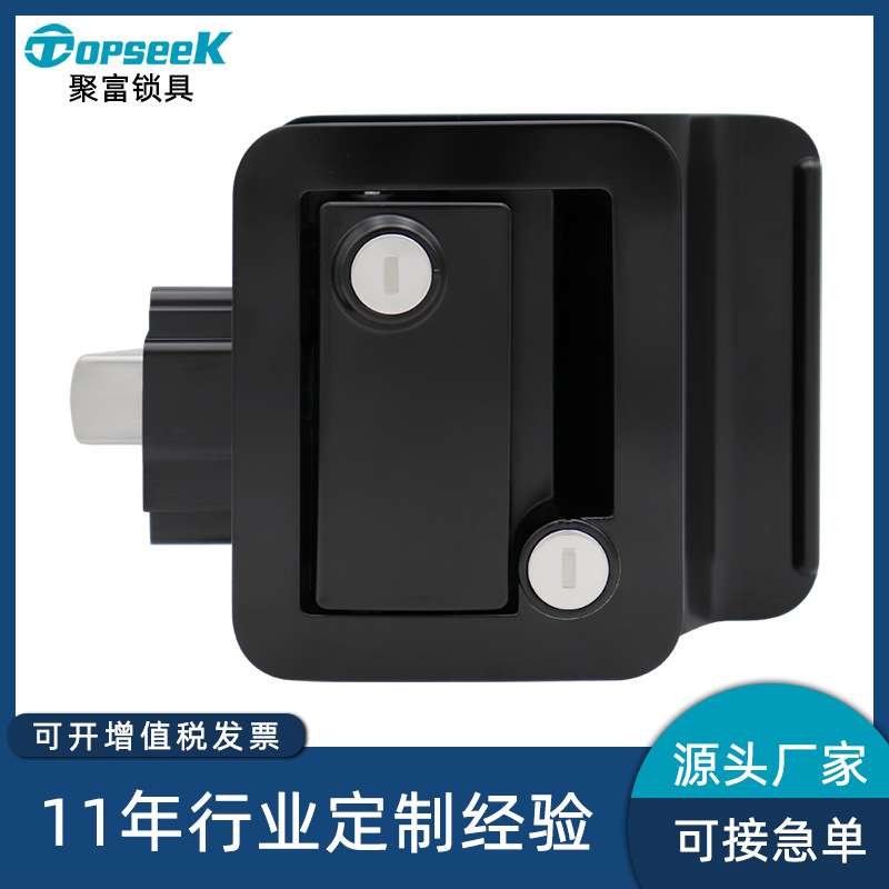 聚富RV房车内外通开门锁设备游艇船舶锁舱车锁SS6206锌合金材质