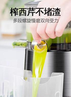 德国用锈钢榨汁机RNP渣汁不多分离家小型果蔬功能商用原汁机炸果