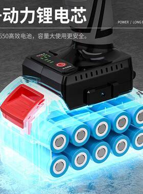 无刷电动动手扳手冲大扭力锂电击扳架子工71875木工套筒充电电风