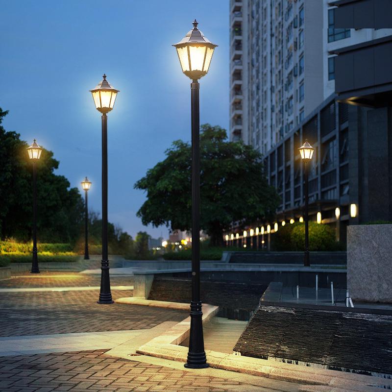 杆路灯外花园别墅户高防水led庭院灯3米简约小区ZKF景观草坪室2外
