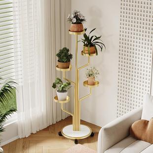 轻奢客厅落地式 花架子阳多层花置物架盆台室内摆放BJO绿萝多植物