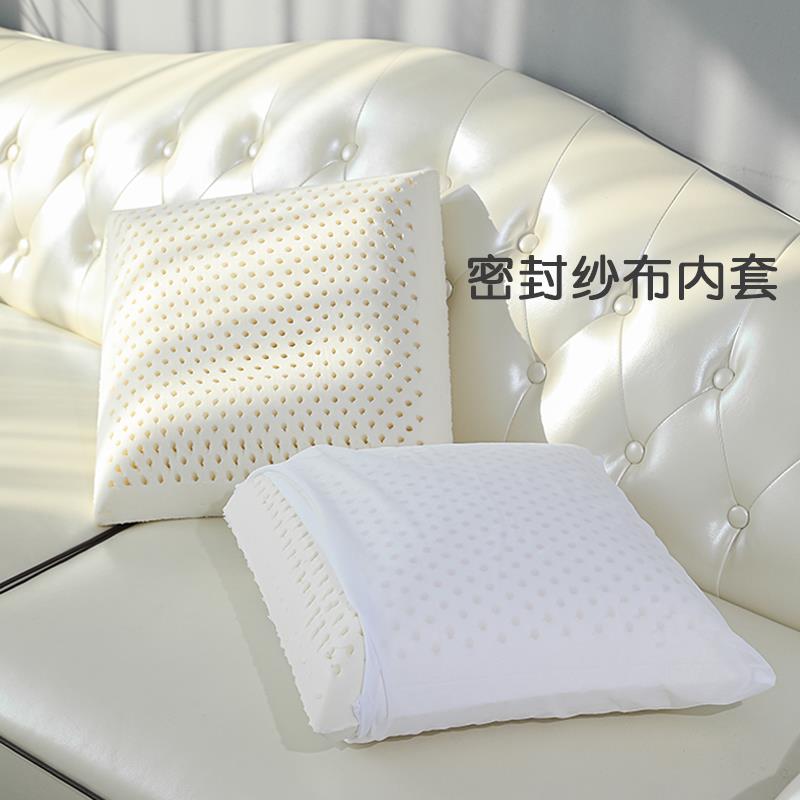 cs泰国乳胶沙发靠垫抱枕VFG枕芯客厅床头芯靠枕靠垫腰靠办公背室