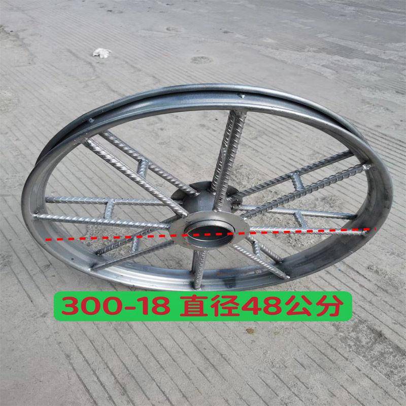 毂轮子车轮斗车轮子实心轮橡胶斗车钢轮圈工地轮YCN其它其他