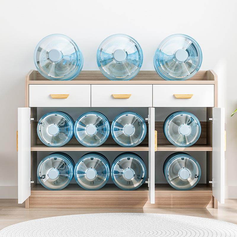 阳台柜子晒储物柜收纳地置UIO物柜防飘窗窗台柜落地杂物柜柜矮柜