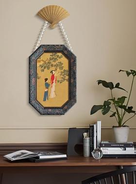 《汉宫春晓图法式房中XCK》国风复古客厅装饰式画新中书玄关中古