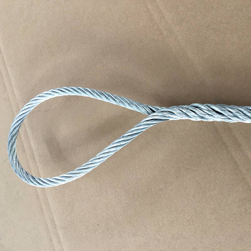 镀锌材质插编钢丝绳索具 钢丝绳吊索具 钢丝绳起重吊装索具厂家