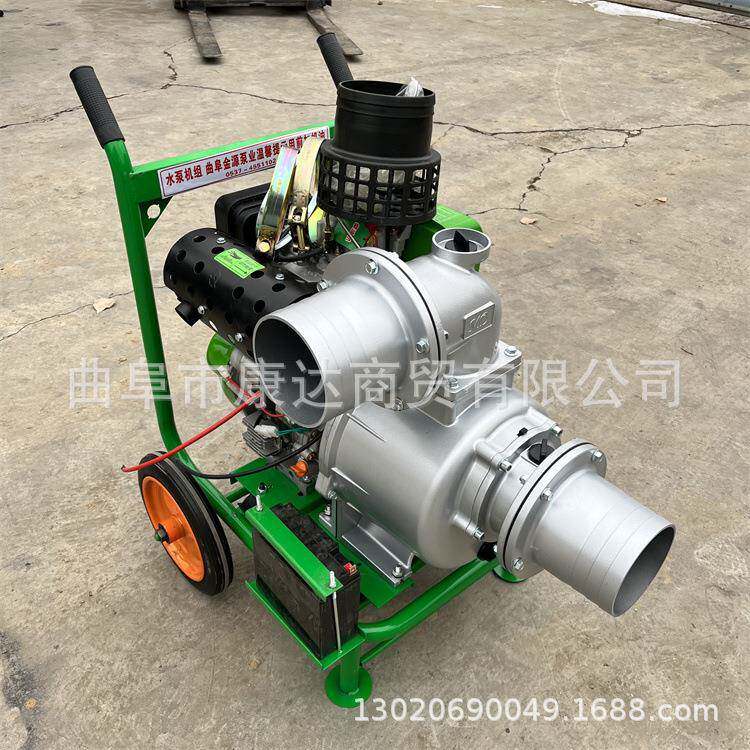 地汽油手推4寸6寸自泵吸便携水SSL泵浇灌溉排水式泵防汛应急泵