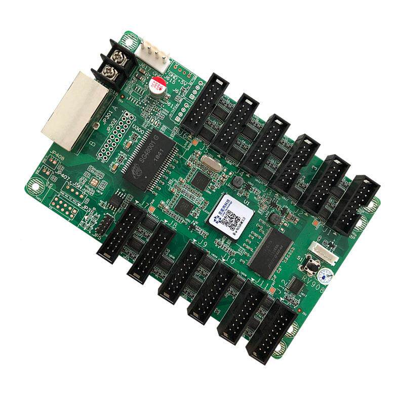 灵星雨RV908M32RV908M32接收卡l12个口排线支持3全2扫ed彩显示屏