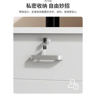 文件柜见详情资料室柜公带锁办桌收纳柜子储物柜木质矮下柜办公置
