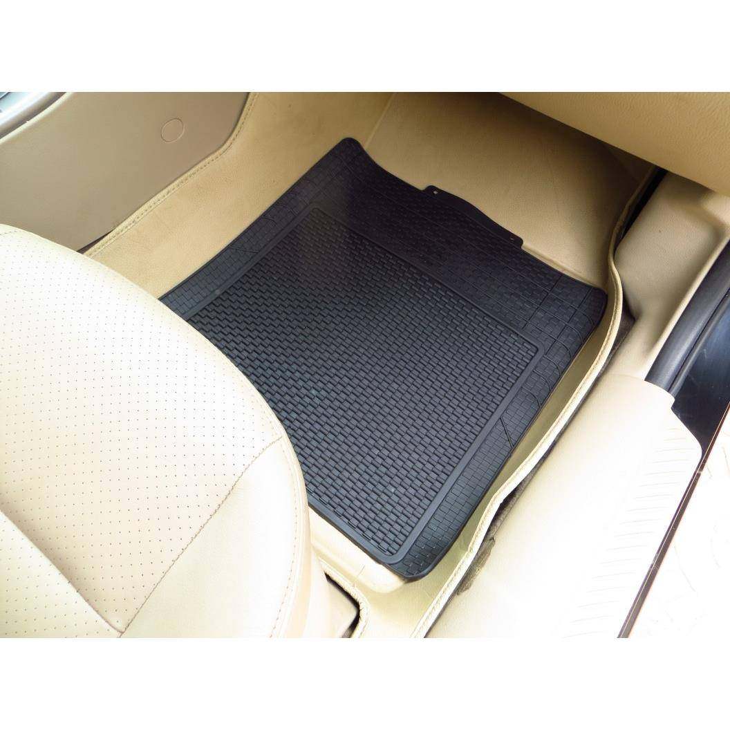 汽车用全透PVC塑料防滑明防水乳胶胶通用脚踏地垫包橡围保IHO护脚