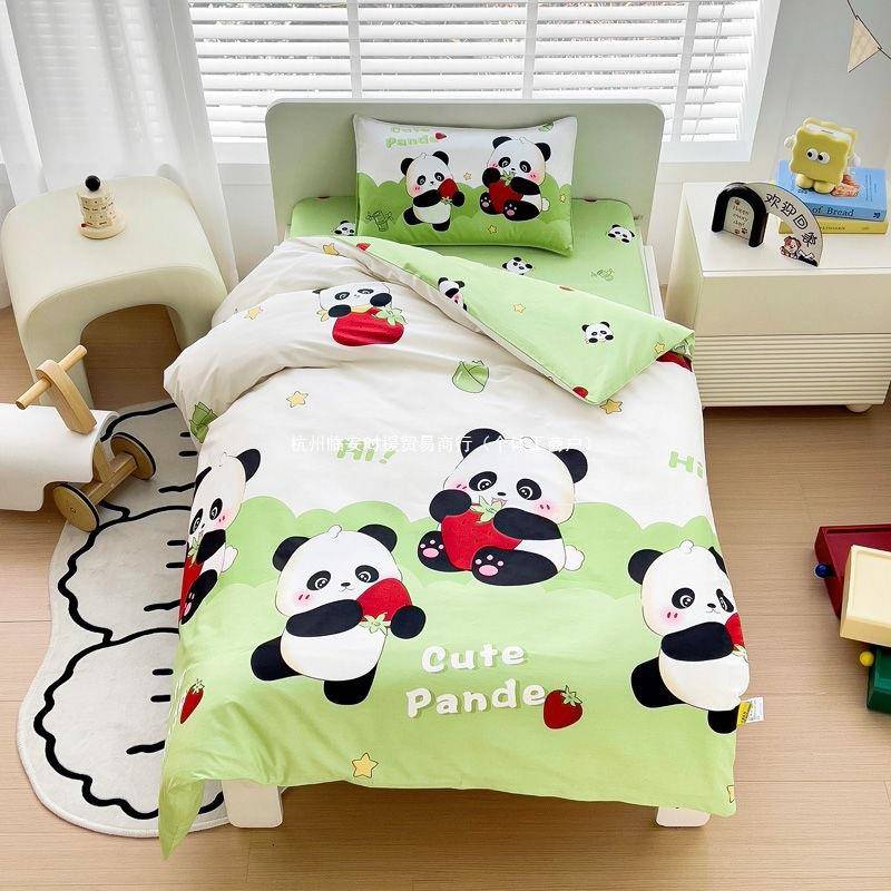 六件套62655991床上用品幼儿园被子纯类午睡套件棉含三a被芯褥儿