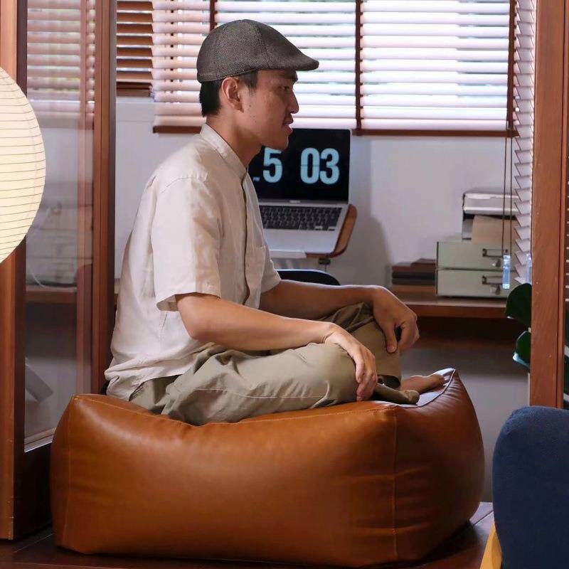 袋懒人沙发套旧衣服填充发玩偶OIQ娃套娃收纳懒人沙发坐沙墩凳子