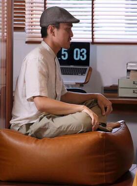 袋懒人沙发套旧衣服填充发玩偶OIQ娃套娃收纳懒人沙发坐沙墩凳子