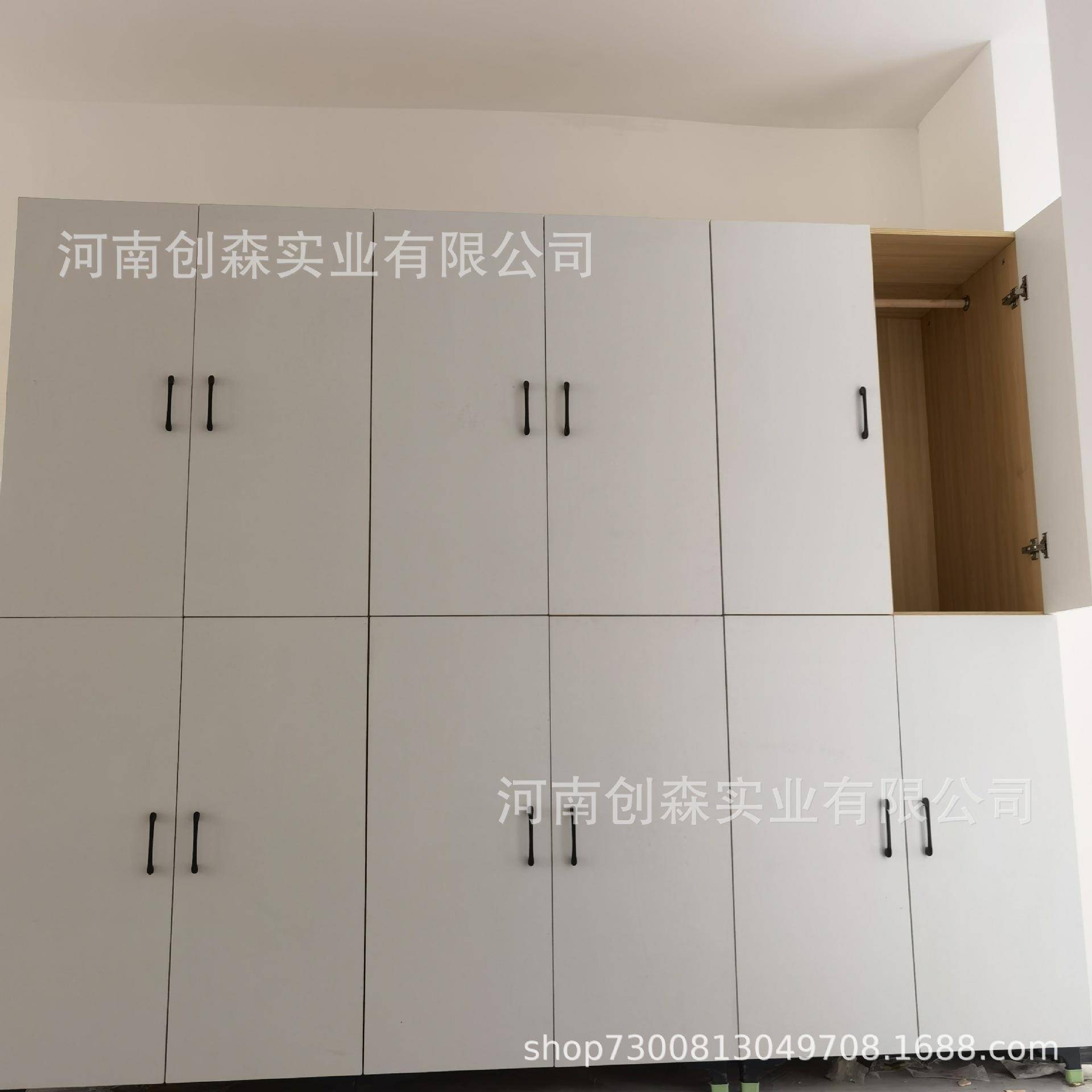 卧室衣柜学校柜宿舍更柜公寓实NXC木衣四门更柜六门更衣衣柜衣厂