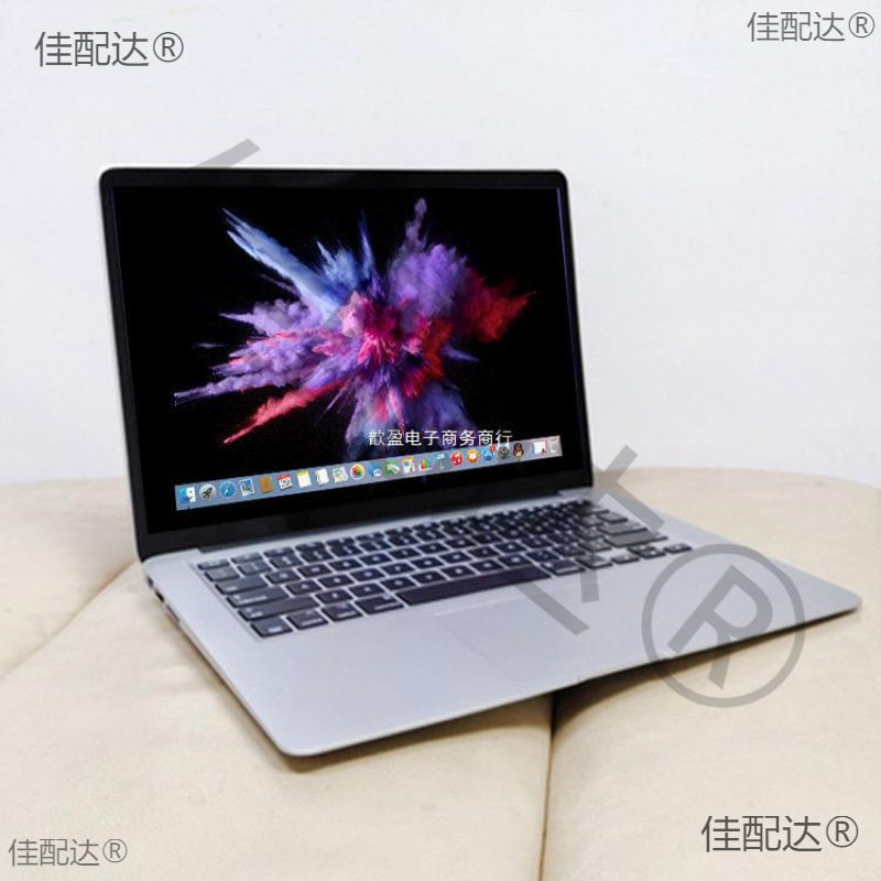 新款13寸电脑模型macbook全屏15寸道具树脂摆件笔记本假电脑