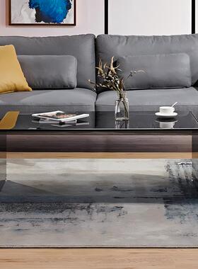 9机C几玻璃茶客ＬＣ548厅家用现个性长方形茶桌小户型茶几简约代