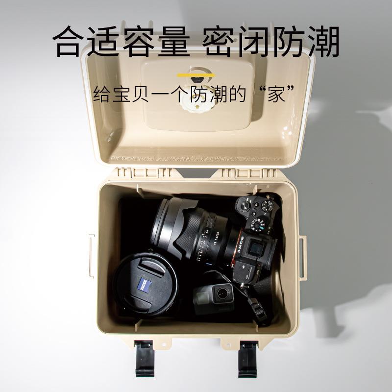 塑料工具箱收纳防潮加厚便携手提款相机仪器配件安全防护箱子户外