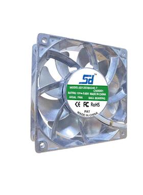 120382V1速2cm1/厘米电脑机箱ILZpw耐m调全金属高温散热风扇